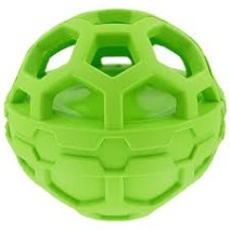 JW Hol-ee squeakin treat ball