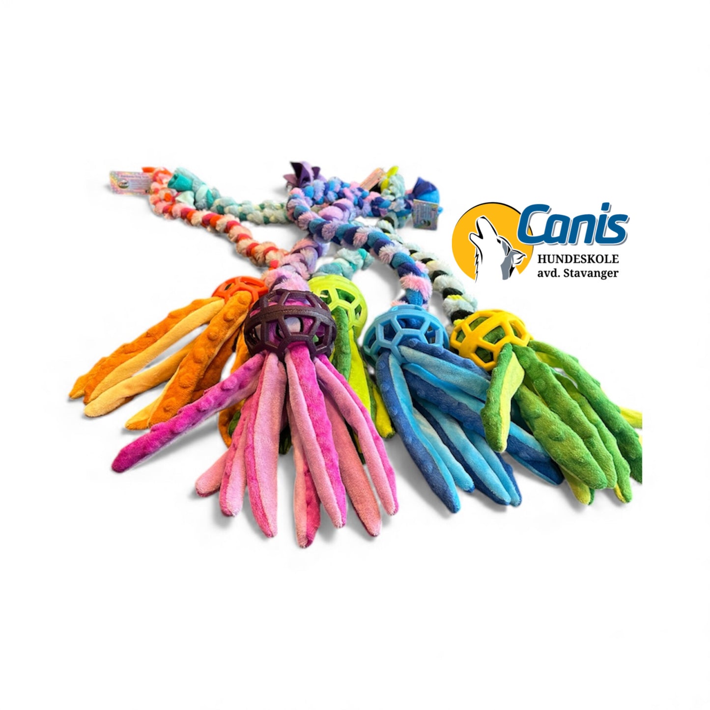 Rainbeau fleezeflette med blekksprut