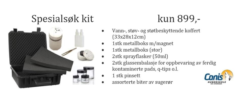  Spesialsøk kit